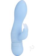 Jack Rabbit Silicone One Touch Rabbit Vibrator - Blue