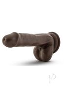 Loverboy Top Gun Tommy Dildo With Balls 6.5in - Chocolate