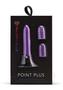 Nu Sensuelle Point Plus Rechargeable Silicone Bullet - Purple
